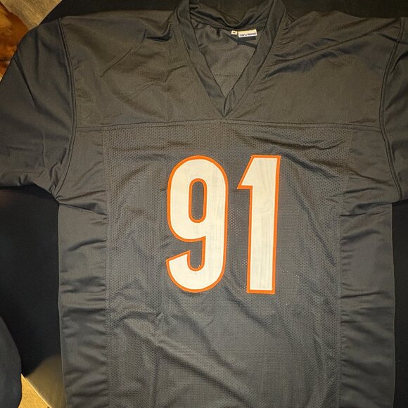 TREY HENDRICKSON SIGNED CUSTOM JERSEY - Size XL (Beckett) Cincinnati Bengals - Picture 2 of 7